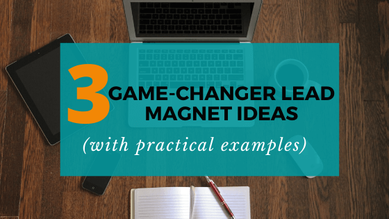 lead magnet ideas
